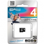 micro SDHC карта памяти Silicon Power без адаптера