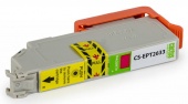 Картридж струйный Cactus CS-EPT2633 пурпурный для Epson Expression Home XP-600/605/700/800 (11мл)