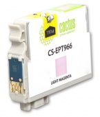 Картридж струйный Cactus CS-EPT966 светло-пурпурный для Epson Stylus Photo R2880 (13мл)