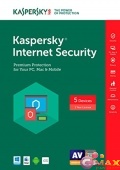 Kaspersky Internet Security Multi-Device Russian Edition. 5-Device 1 year Renewal Download Pack