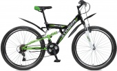 Велосипед STINGER 26" BANZAI 18" зеленый(26SFV.BANZAI.18GN6, TZ30/TY21/RS35)