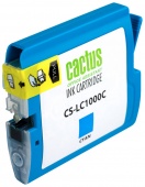 Картридж струйный Cactus CS-LC1000C голубой для Brother DCP 130C/330С/MFC-240C/5460CN (20мл)