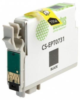 Картридж струйный Cactus CS-EPT0731 черный для Epson Stylus С79/C110/СХ3900/CX4900/CX5900/CX7300/CX8