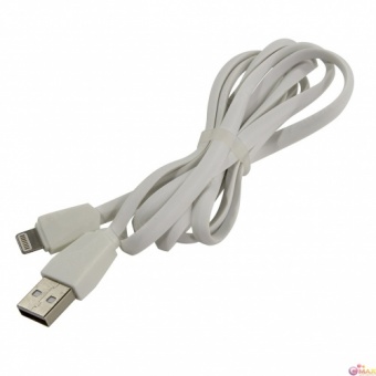 Дата-кабель Smartbuy USB - 8-pin для Apple, плоский, длина 1,2 м, белый