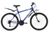 Велосипед BLACK ONE  Onix 26" сине-голубой 18" (H000004172)(скоростей 18, ТормозаPower VBR-132S V-brake, переключатели - SHIMANO RD-TY21A/DNP, диаметр колес 26", тип амортизации(вилка) - пружинная стальная, вид велосипеда - хардтейл, материал рамы