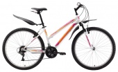 Велосипед CHALLENGER Alpina 26" бело-розовый 16" (H000003674)(скоростей 18, ТормозаPower VBR-132S V-brake, переключатели - Power RD18-A/DNP, диаметр колес 26", тип амортизации(вилка) - пружинная стальная, вид велосипеда - хардтейл, материал рамы с