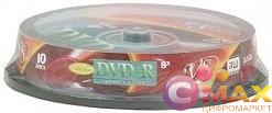 Диски DVD+R VS 8.5Gb 8-х Double Layer, 10 шт, Cake Box Ink Print