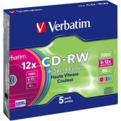 Verbatim CD-RW 80min 8-12x