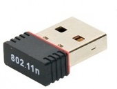 Адаптеры USB Ethernet 5bites Адаптер беспроводной связи 5bites WFA150-01 USB / WIFI / 802.11NGB / 15