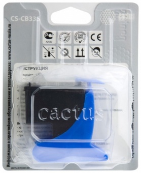 Картридж струйный Cactus CS-CB335 №140 черный для HP DJ D4263/D4363 (17мл)