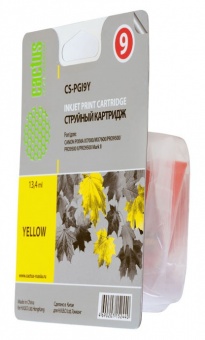 Картридж струйный Cactus CS-PGI9Y желтый для Canon Pixma PRO9000 MarkII/PRO9500 (13.4мл)
