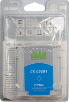 Картридж струйный Cactus CS-C9391 №88 голубой для HP DJ Pro K550 (29мл)
