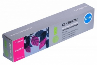 Картридж струйный Cactus CS-CN627AE №971XL пурпурный для HP DJ Pro X476dw/X576dw/X451dw