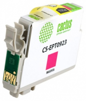 Картридж струйный Cactus CS-EPT0923 пурпурный для Epson Stylus C91/CX4300/T26/T27/TX106/TX109/TX117/